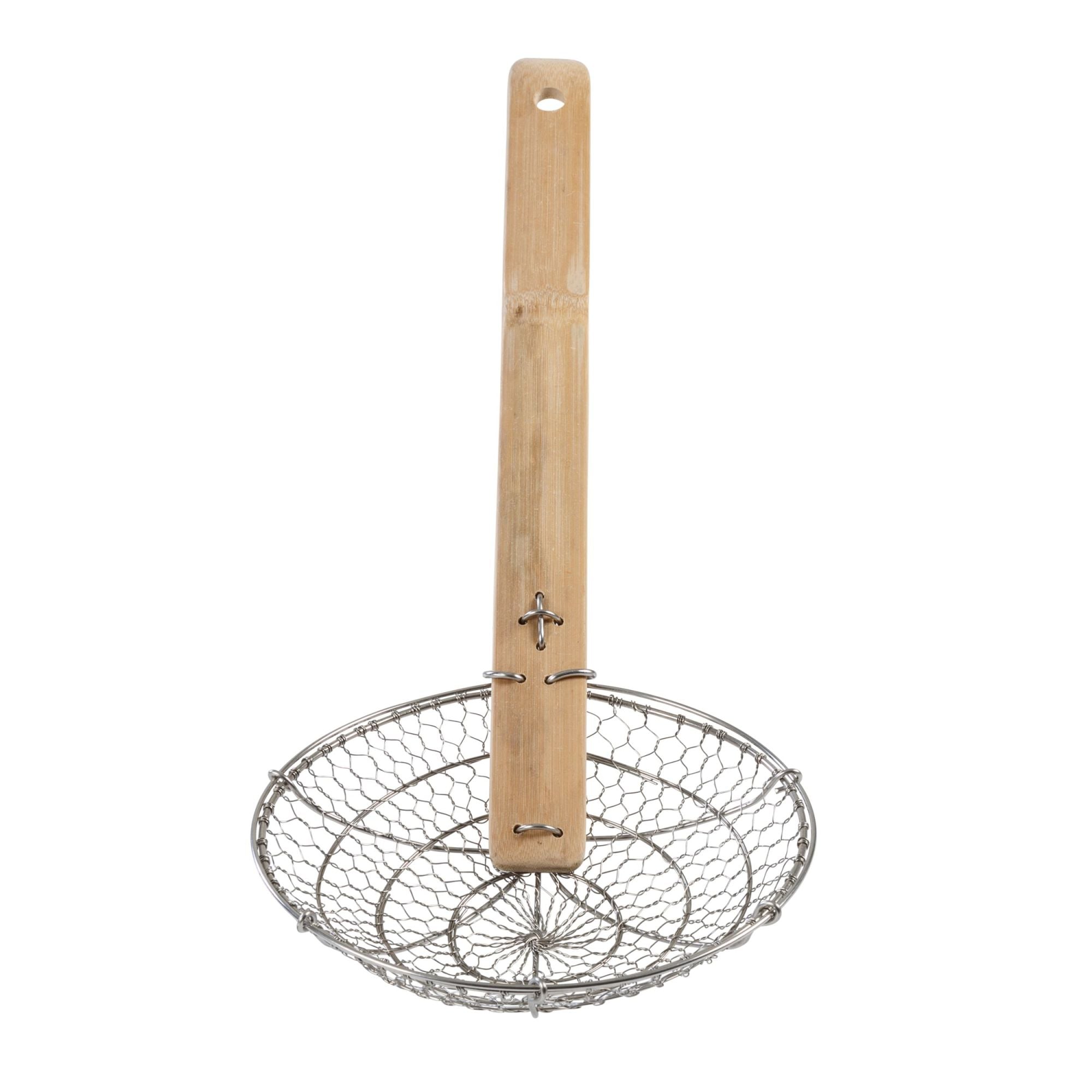 J30-0037 - Joyce Chen Stainless Steel Spider Strainer, 7