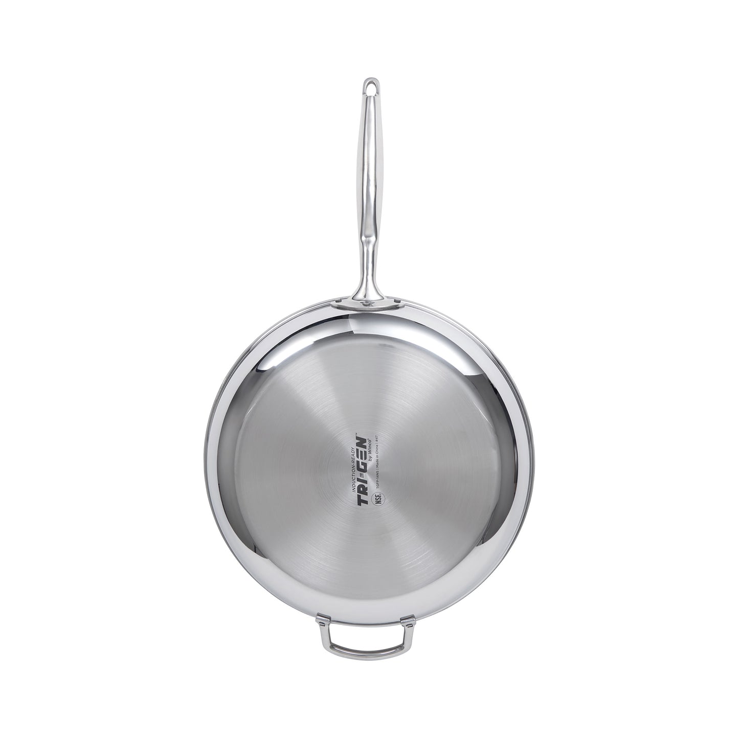 TGFP-14NS - Tri-Gen Tri-Ply Stainless Steel Fry Pan, Non-Stick - 14" Dia