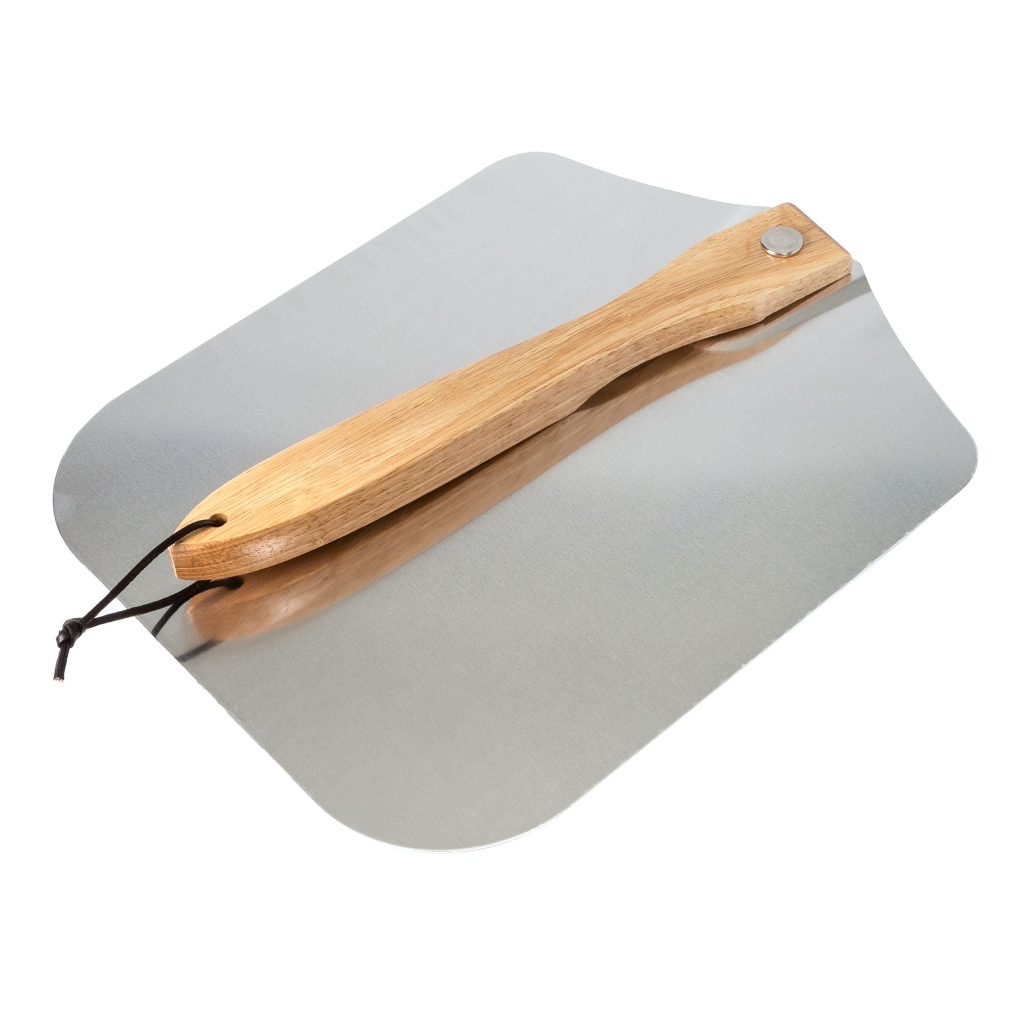 KCH-08435 - Old Stone Aluminum Pizza Peel with Folding Handle, 12