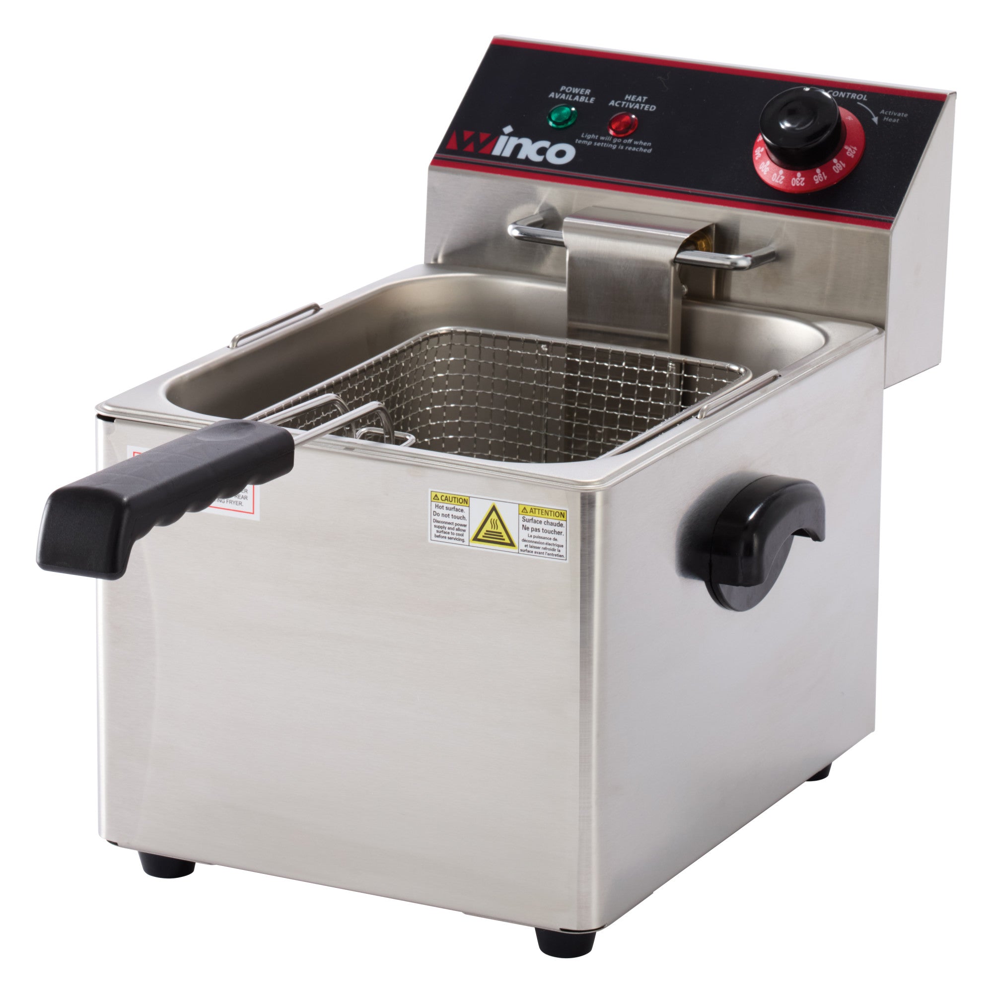 winco countertop fryer