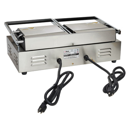 ESG-2 - Sandwich Grill, Double, 9" Flat Plates, 120V