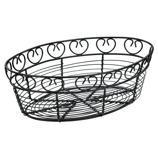 10" Oval Wire Serving Basket