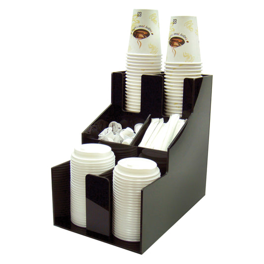 CLSO-2T - Cup and Lid Organizer, 6 Compartments