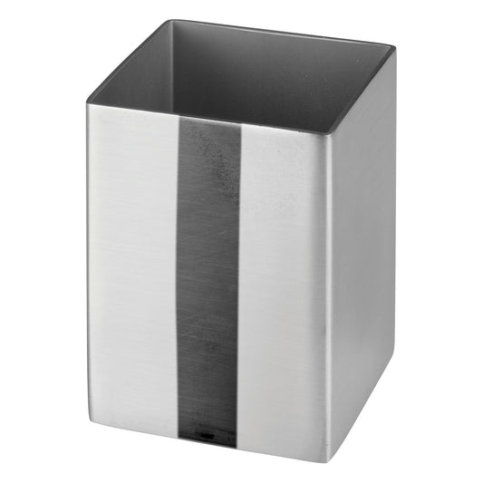 Square Sugar Packet Holder, Stainless Steel