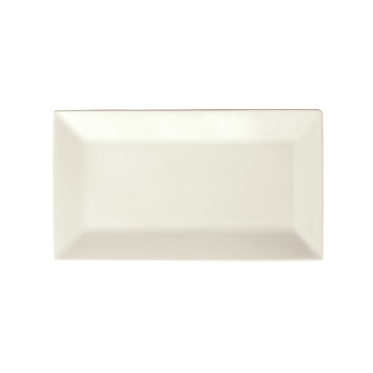 RPR-115-AW - Royalsquare Porcelain Rectangular Platter, 11-1/2"L x 6-1/4"W x 1"H - American White (12 Pieces/Case)