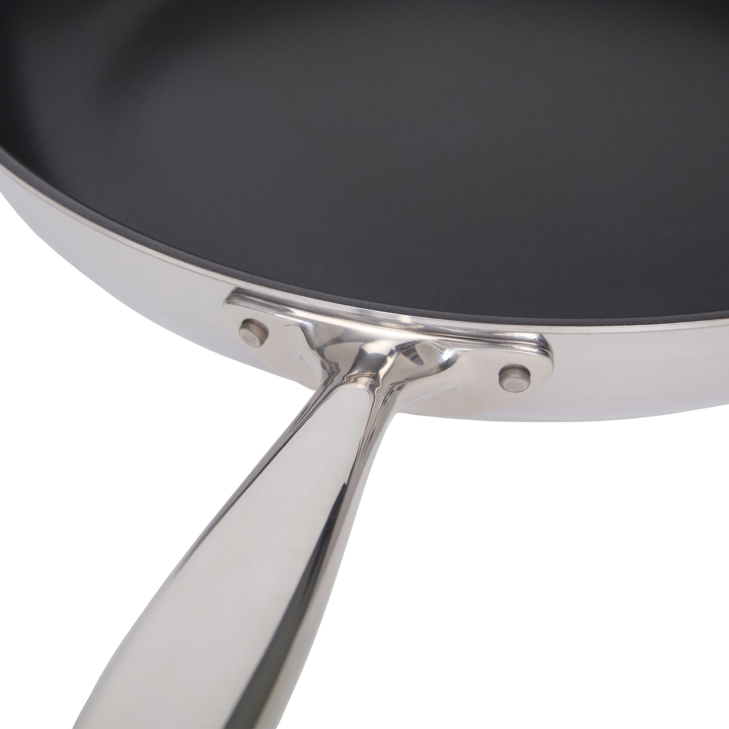 TGFP-14NS - Tri-Gen Tri-Ply Stainless Steel Fry Pan, Non-Stick - 14" Dia