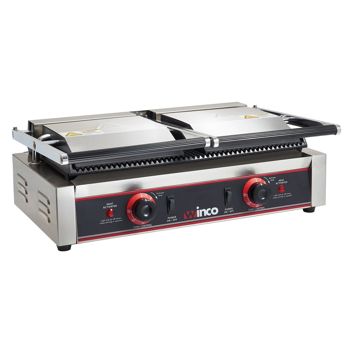 EPG-2 - Double Panini Grill, 19" x 9" Surface
