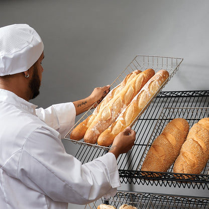 DB-2610 - Bagel / Pastry Basket, 26" x 10" x 2", Wire