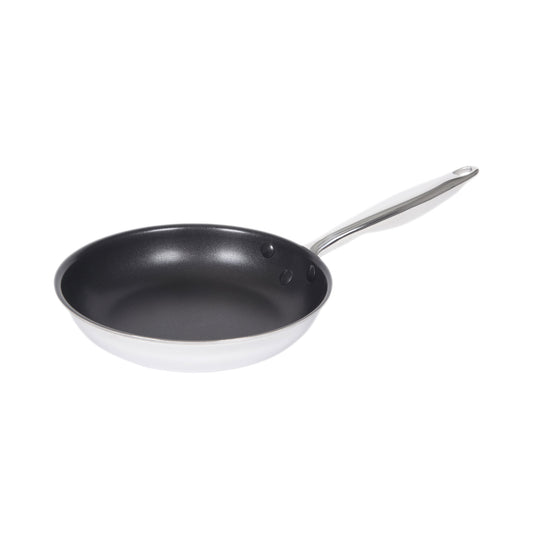 TGFP-7NS - Tri-Gen Tri-Ply Stainless Steel Fry Pan, Non-Stick - 7" Dia