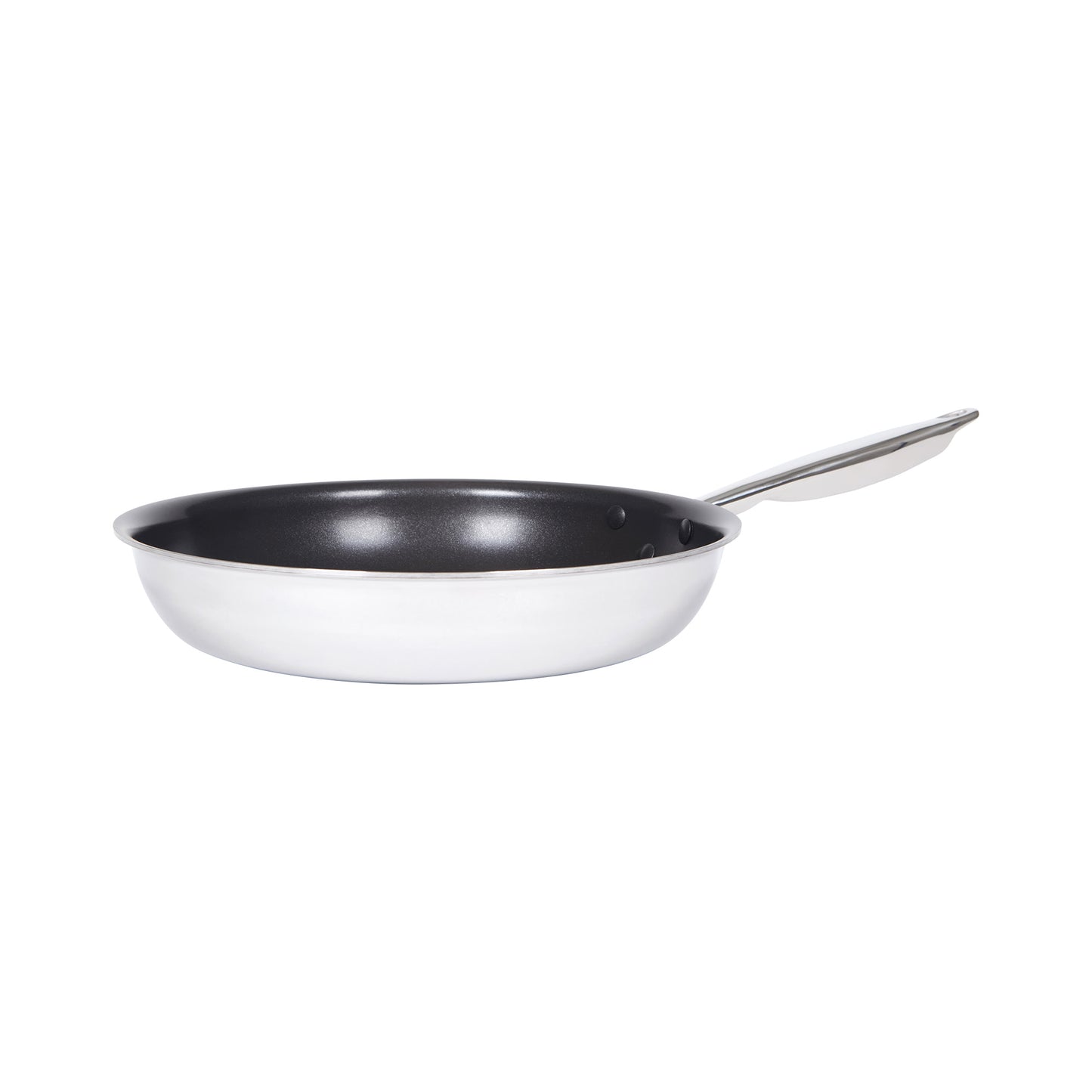 TGFP-10NS - Tri-Gen Tri-Ply Stainless Steel Fry Pan, Non-Stick - 10" Dia