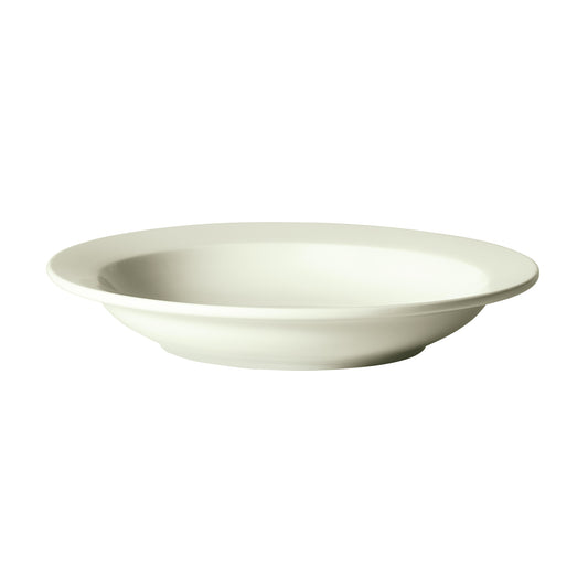 BPB-2211RE-AW - Birkhall Porcelain Rolled Edge Pasta Bowl, 22 oz - American White (12 Pieces/Case)