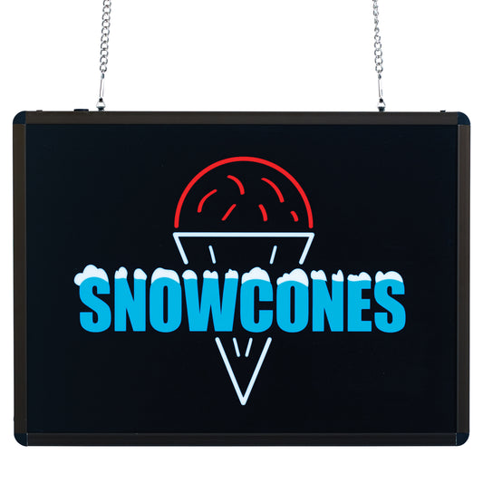 BenchmarkUSA Ultra-Bright Sign - Snow Cones