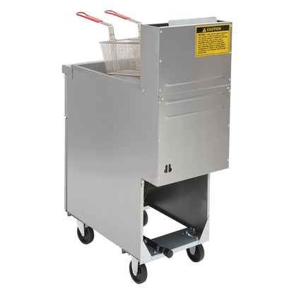 NGGF-40-NG - Spectrum Gas Deep Fryer, 40lb, 3-Tube, Natural Gas