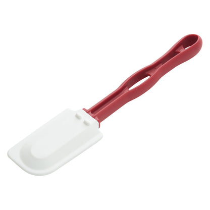PSH-10 - 10-1/2" Silicone Scraper, Flat Blade, Heat Resistant, Red Handle, NSF