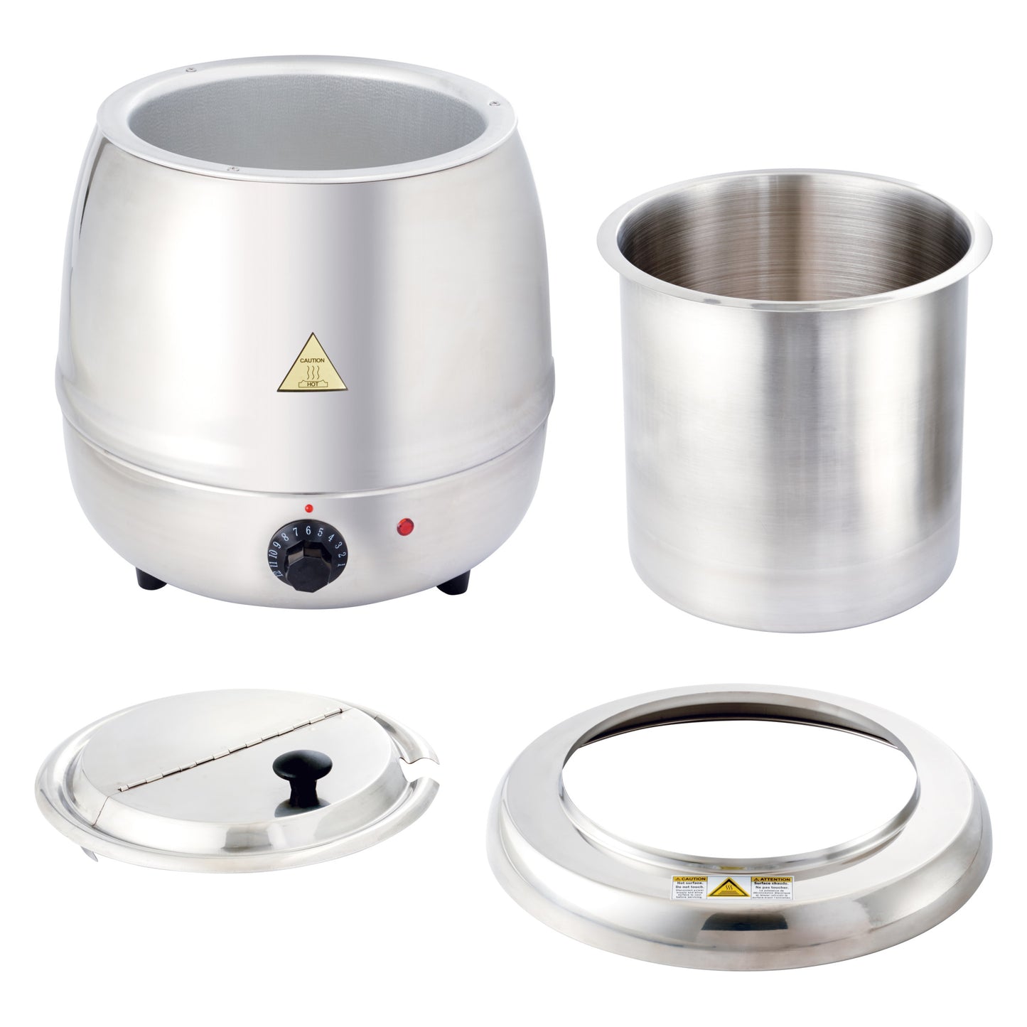 ESW-70 - Stainless Steel Soup Warmer Set