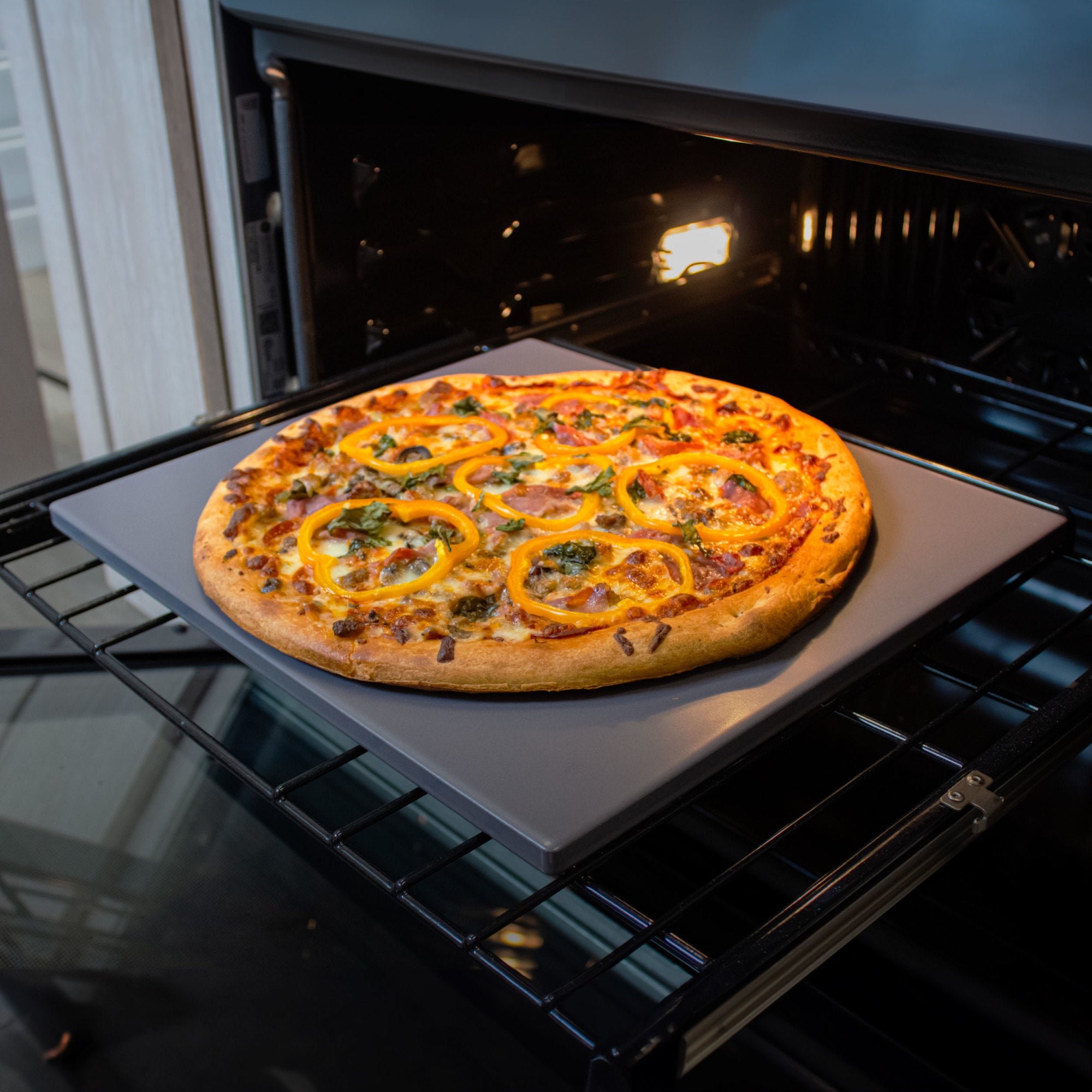 GPS1416-G - Old Stone Glazed Rectangle Pizza Stone, 14 GPS1416-G - Old Stone Glazed Rectangle Pizza Stone, 14