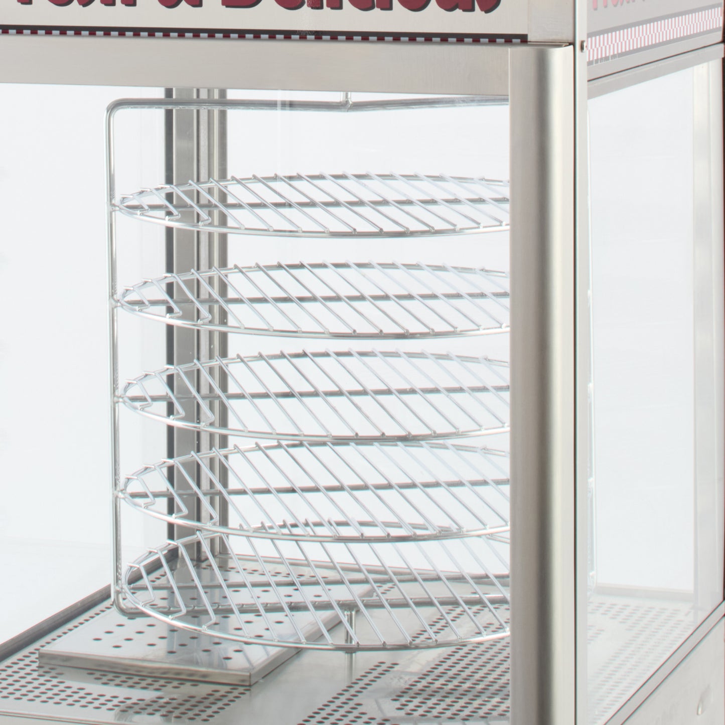 12003 - 12" Round Pizza Pan Rack for 51012