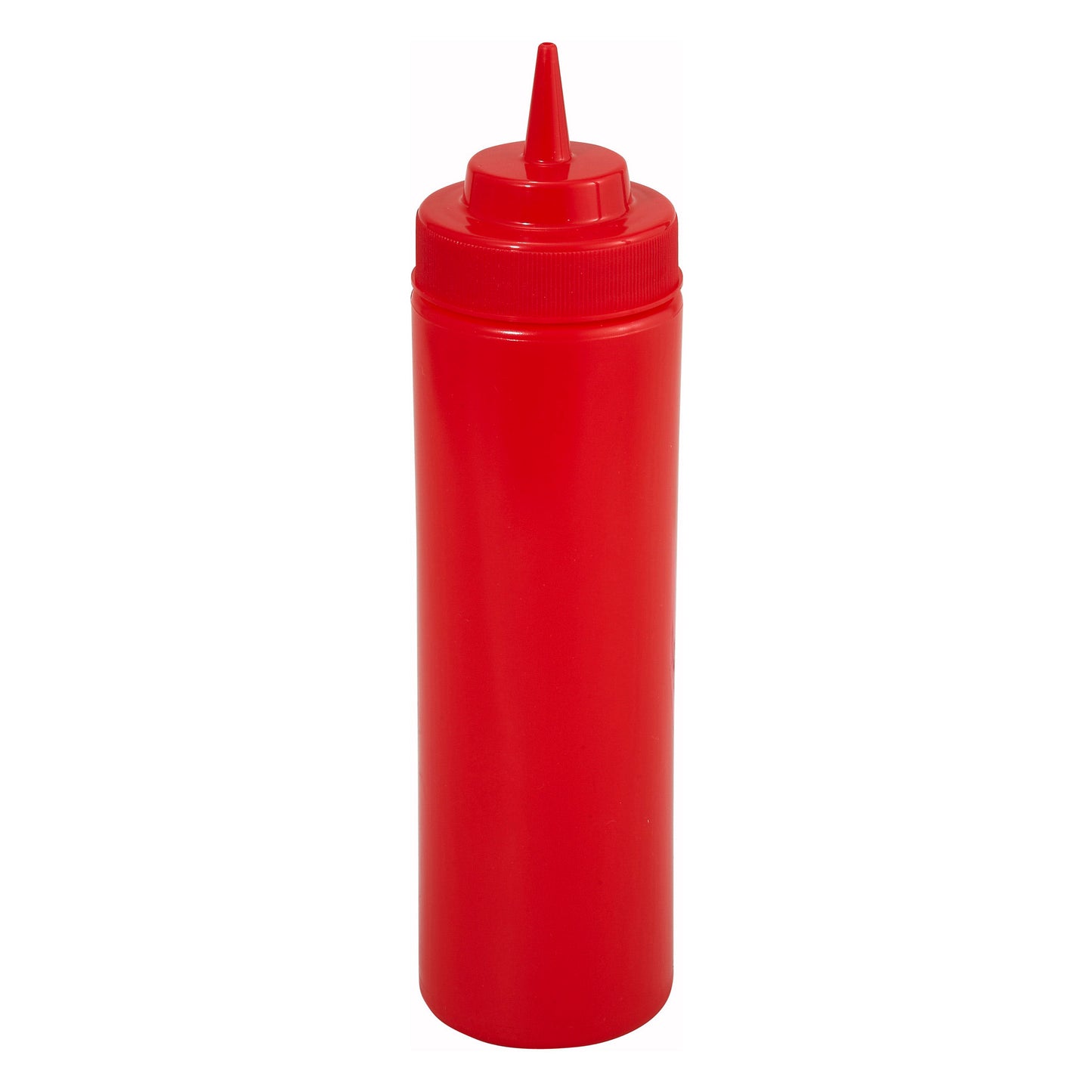 16oz Wide-Mouth Squeeze Bottles - Red