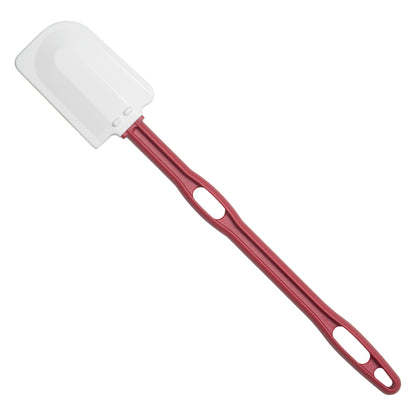 PSH-16 - 16-1/4" Silicone Scraper, Flat Blade, Heat Resistant, Red Handle, NSF