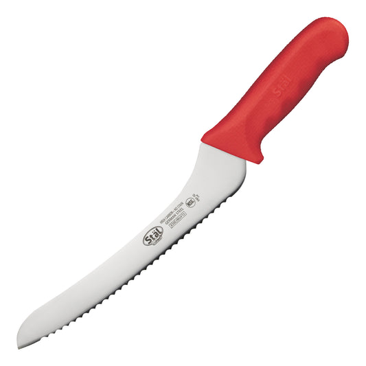 Stäl 9" Offset Utility/Bread Knife - Red