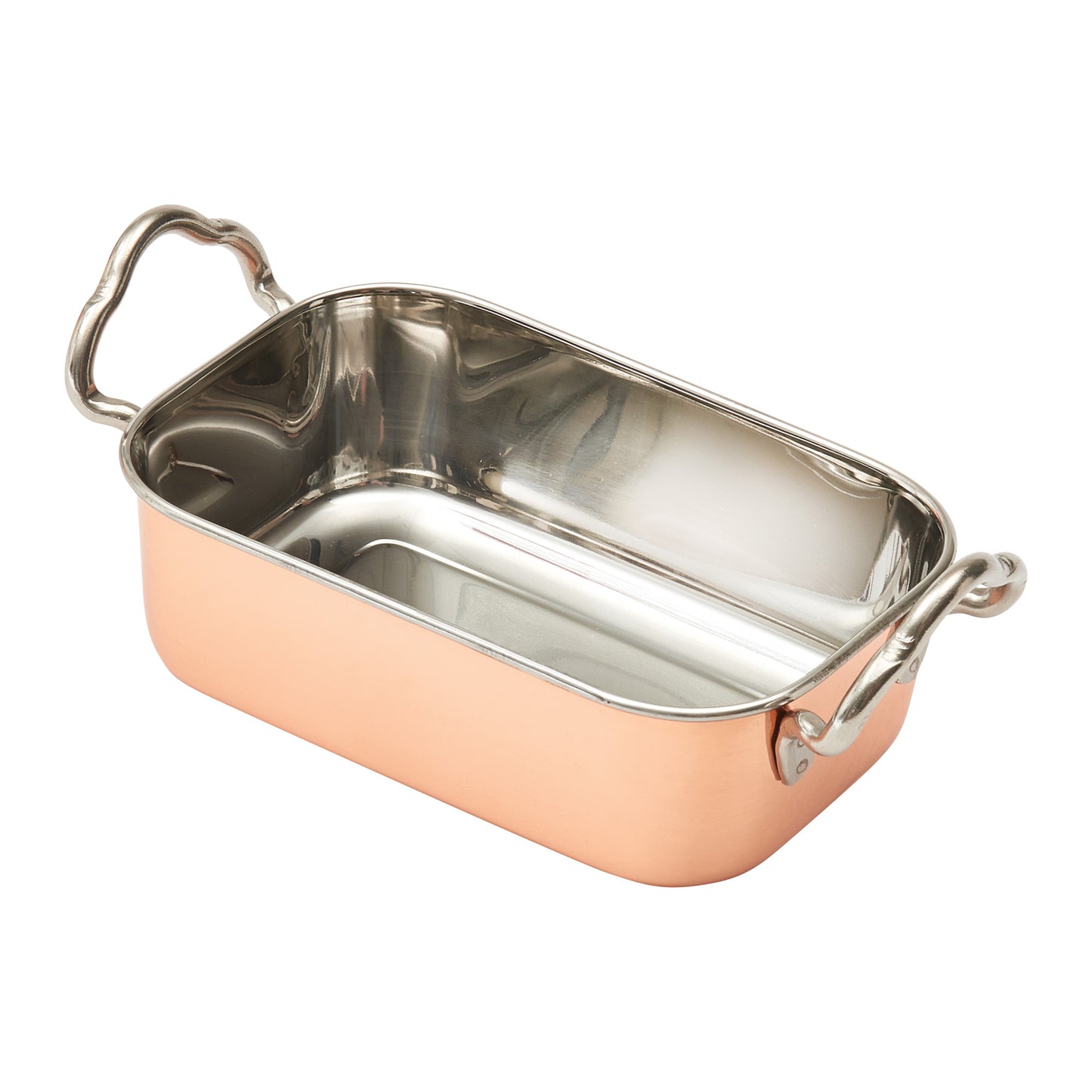 DDSB-204C - Mini Roasting Pan, Copper-Plated - 5-3/4" x 3-3/4"