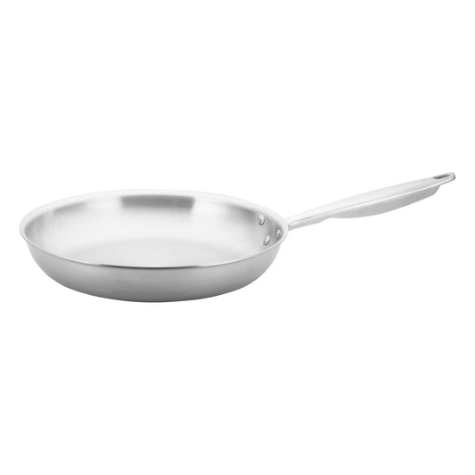 Tri-Gen Tri-Ply Stainless Steel Fry Pan, Natural - 12" Dia