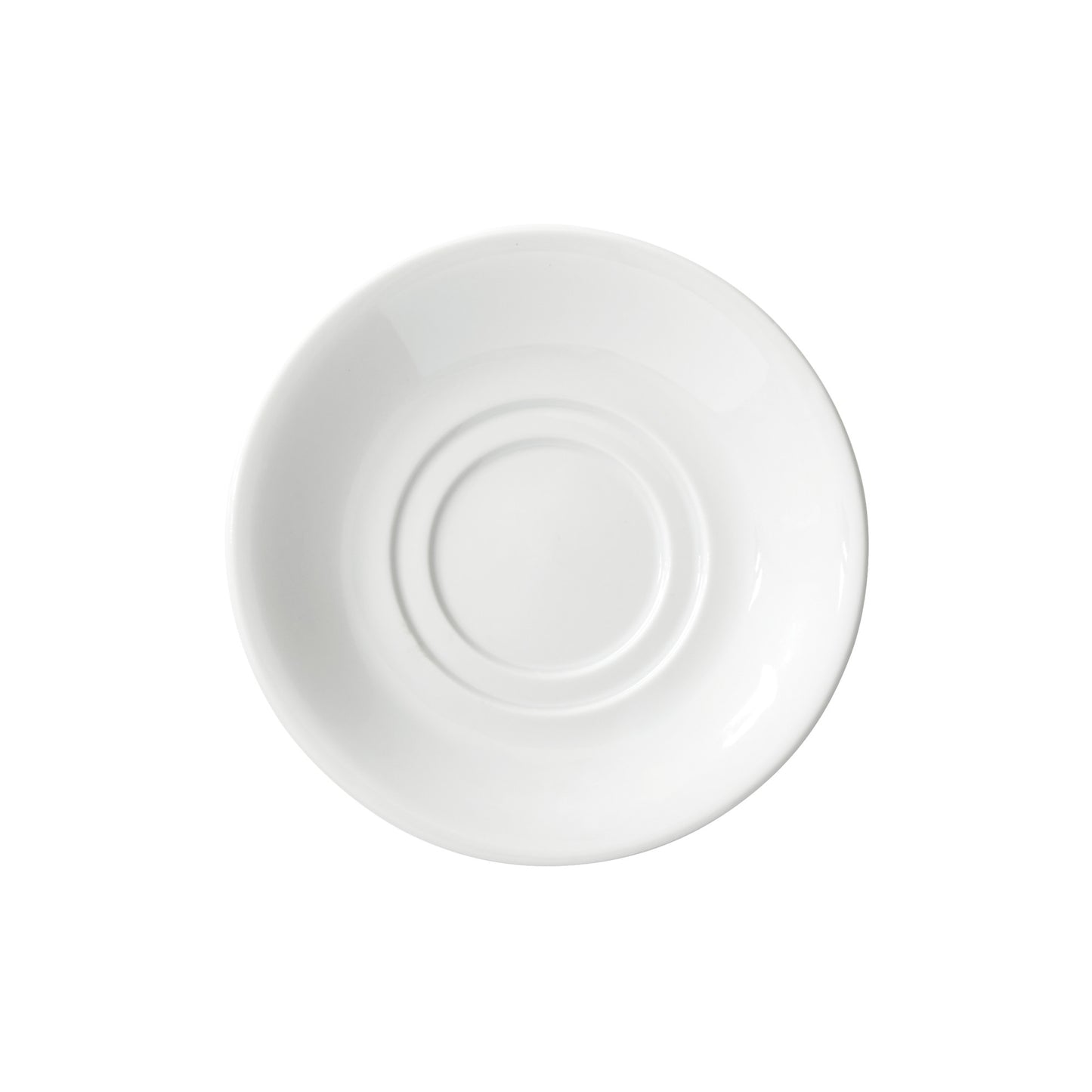 BSC-6RE - Birkhall Saucer with Rolled Edge, 6" dia, White Porcelain, 36 Pieces/Case