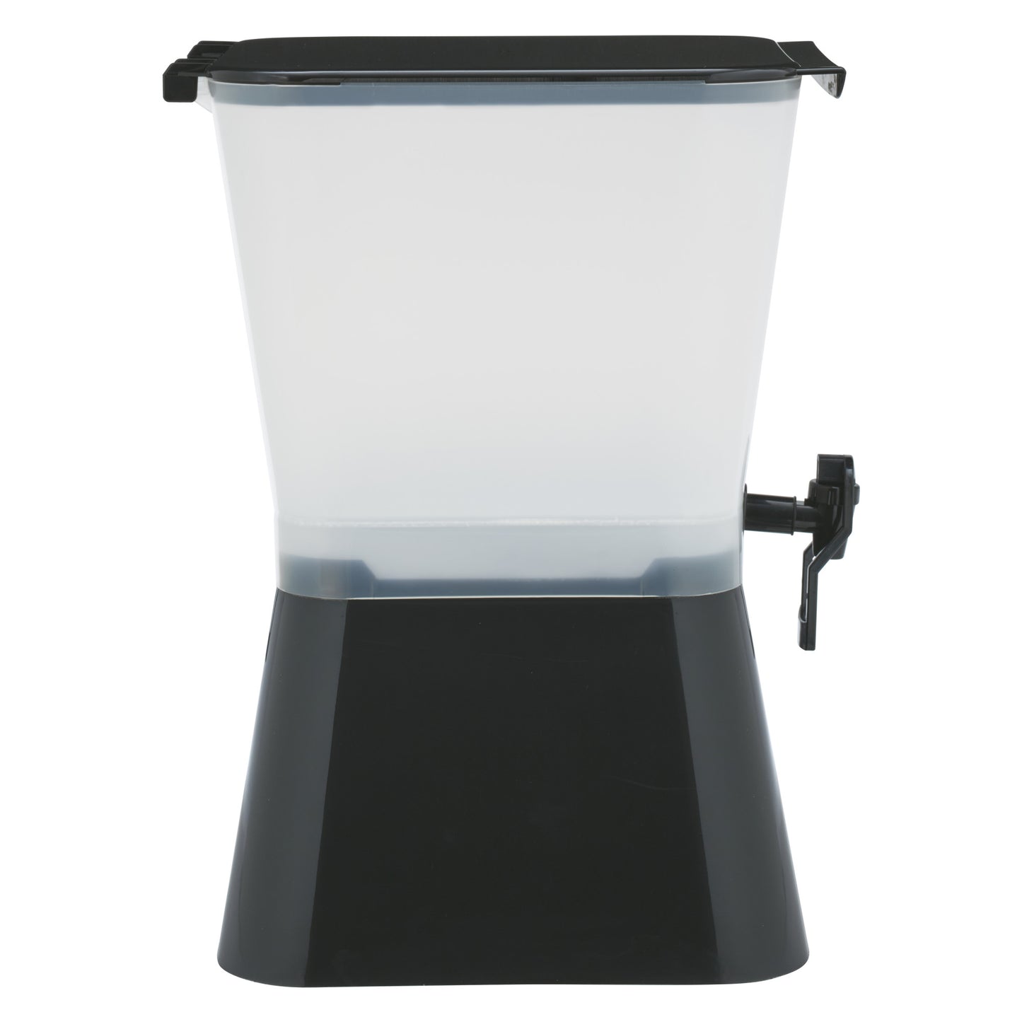 PBD-3SK - 3 Gallon Square Beverage Dispenser, Plastic
