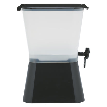 PBD-3SK - 3 Gallon Square Beverage Dispenser, Plastic