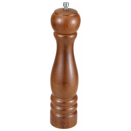 10" Peppermill, Russet Brown Wood
