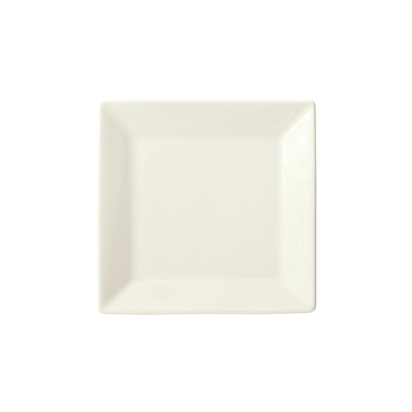 RPS-7-AW - Royalsquare Porcelain Square Plate, 7"L x 7"W x 3/4"H - American White (36 Pieces/Case)