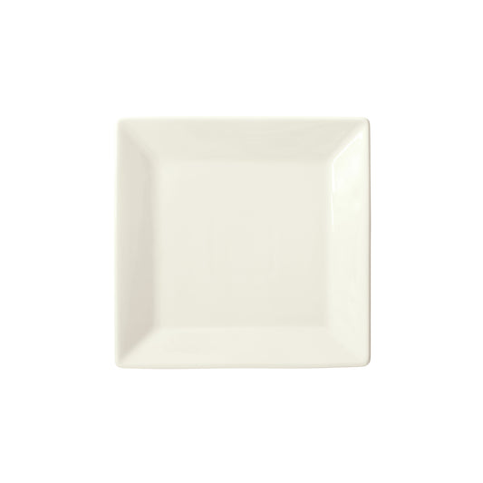RPS-7-AW - Royalsquare Porcelain Square Plate, 7"L x 7"W x 3/4"H - American White (36 Pieces/Case)