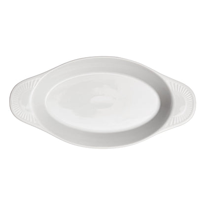 WRD-25 - Porcelain Welsh Rarebit Baking Dish, 25 oz - White (24 Pieces/Case)