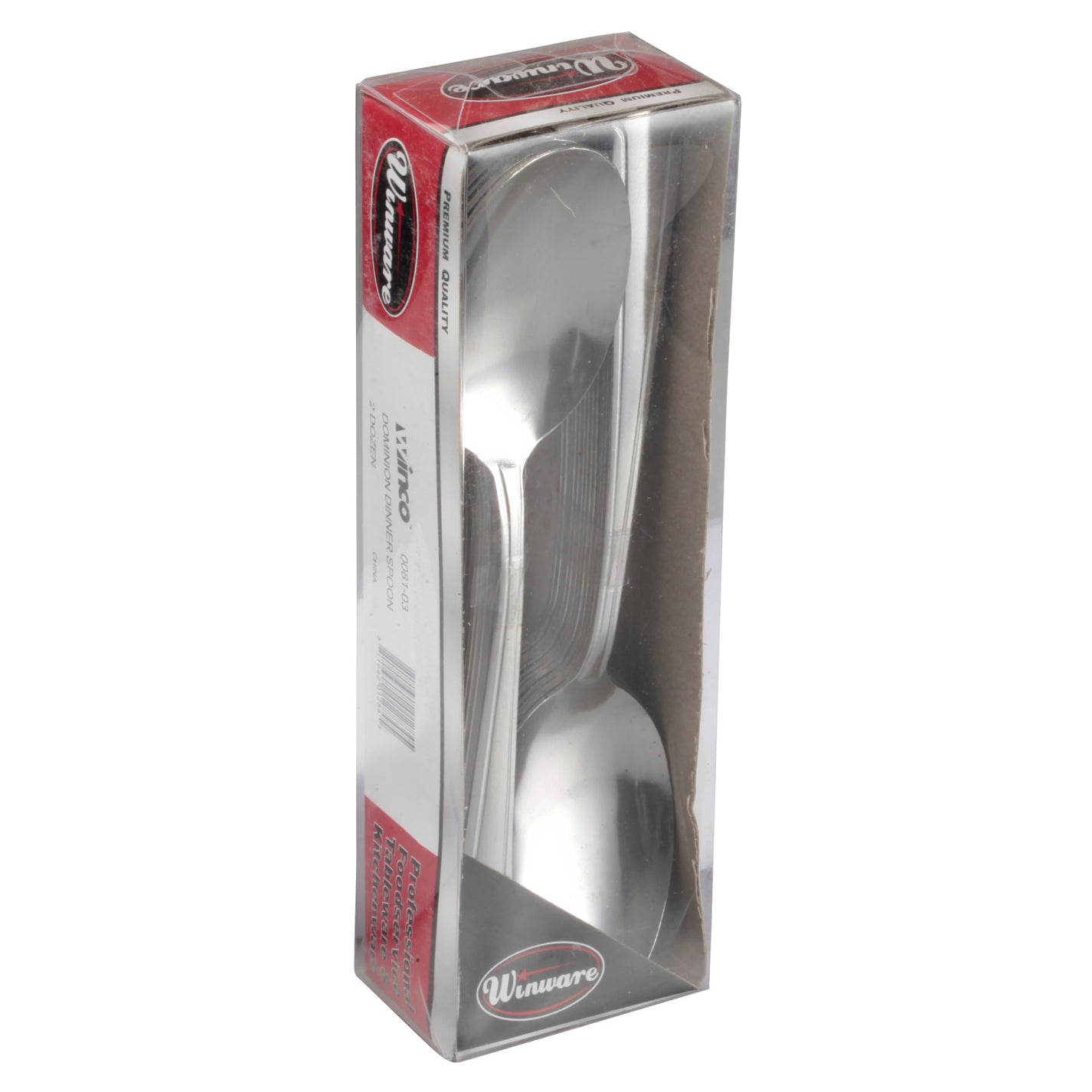 Dominion Dinner Spoon, 2doz/pk, 18/0 Medium Weight Winco