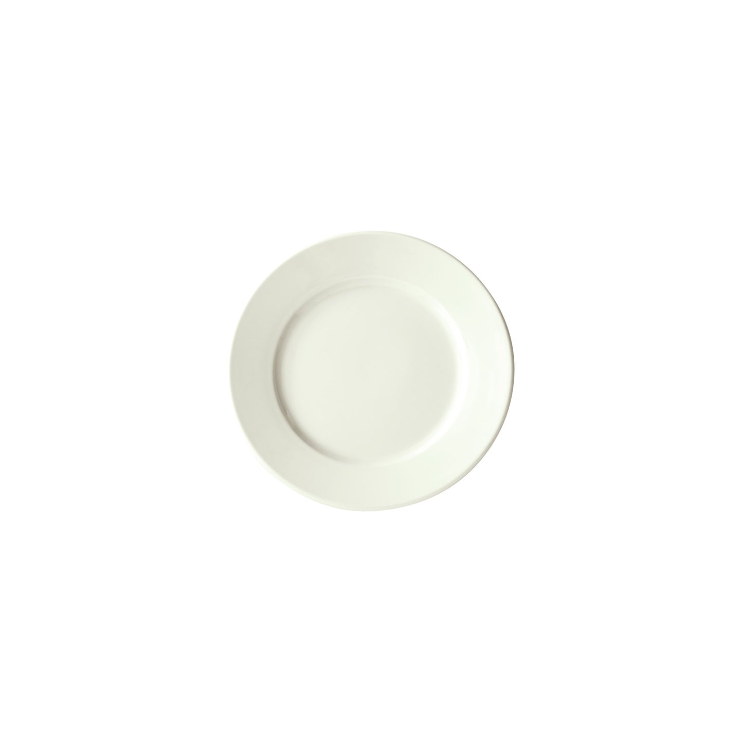 BPR-625RE-AW - Porcelain Rolled Edge Plate, Porcelain - American White (36 Pieces/Case)