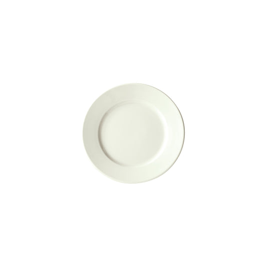 BPR-55RE-AW - Porcelain Rolled Edge Plate, Porcelain - American White (36 Pieces/Case)