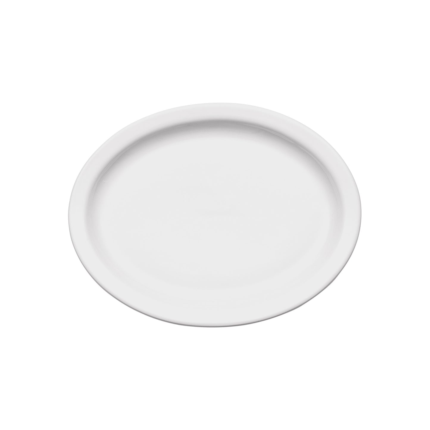 BPO-10NR - Birkhall Oval Platter with Narrow Rim, 10"L, White Porcelain, 24 Pieces/Case