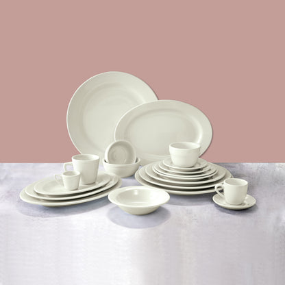 BFD-35RE-AW - Birkhall Porcelain Rolled Edge Fruit Dish, 3-1/2 oz - American White (36 Pieces/Case)