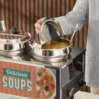 INSH-7 - Cover for Inset, Hinged - 7 Quart