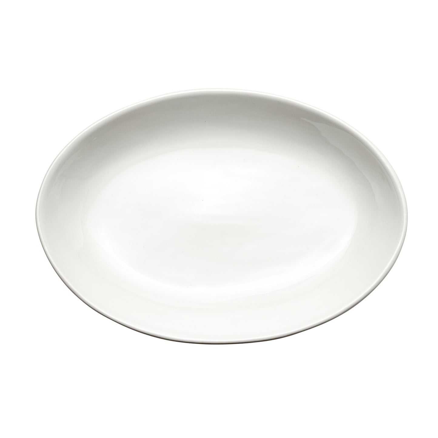SPO-19 - Specialty Oval Platter, 19"L, White Porcelain, 4 Pieces/Case