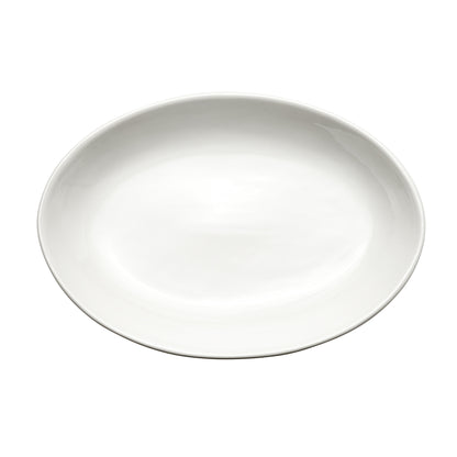 SPO-19 - Specialty Oval Platter, 19"L, White Porcelain, 4 Pieces/Case