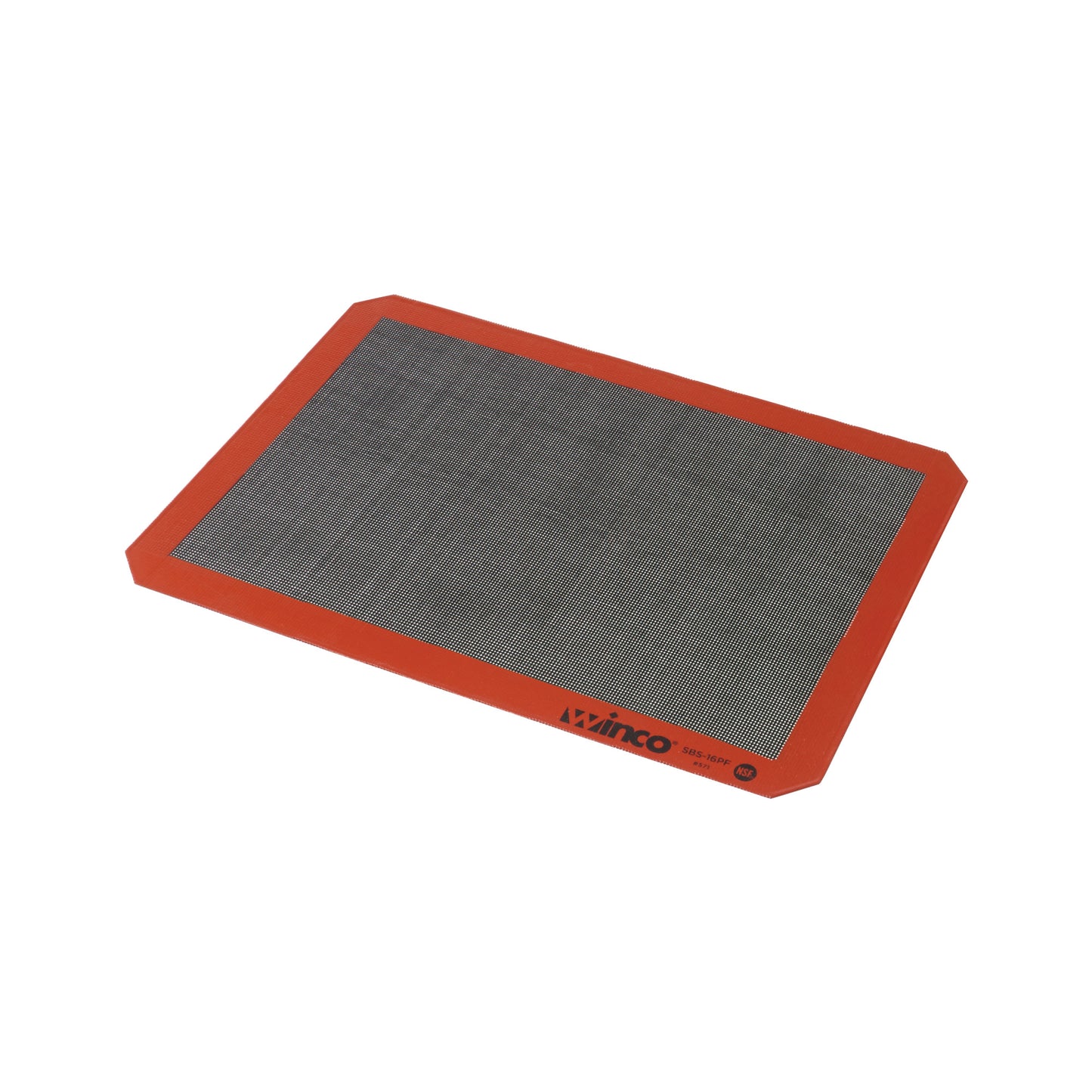 SBS-16PF - Silicone Baking Mat, Perforated - Half (1/2)