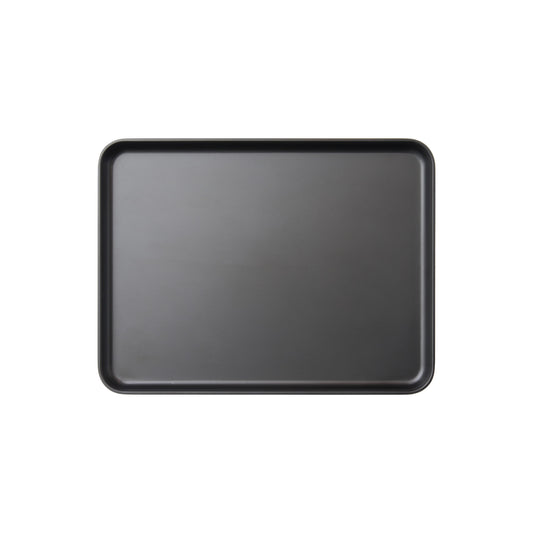 MMP-1310K - Melamine Platter, 13in L x 10in W x 1in H, Rectangular, Black