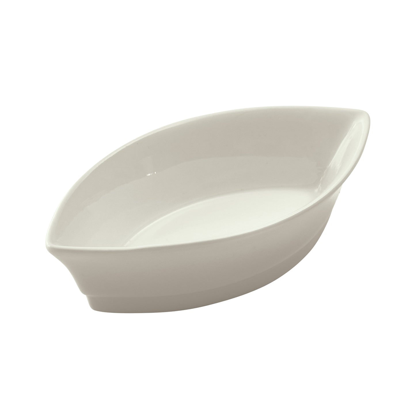 DBS-2-AW - Porcelain Boat Shape Specialty Dish, 2 oz - American White (48 Pieces/Case)