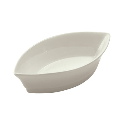 DBS-2-AW - Porcelain Boat Shape Specialty Dish, 2 oz - American White (48 Pieces/Case)
