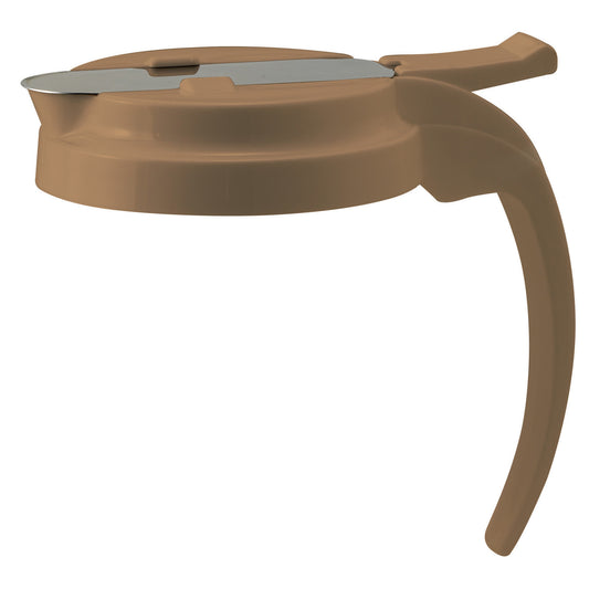 Lid for 32 and 48 oz Syrup Dispensers - Tan