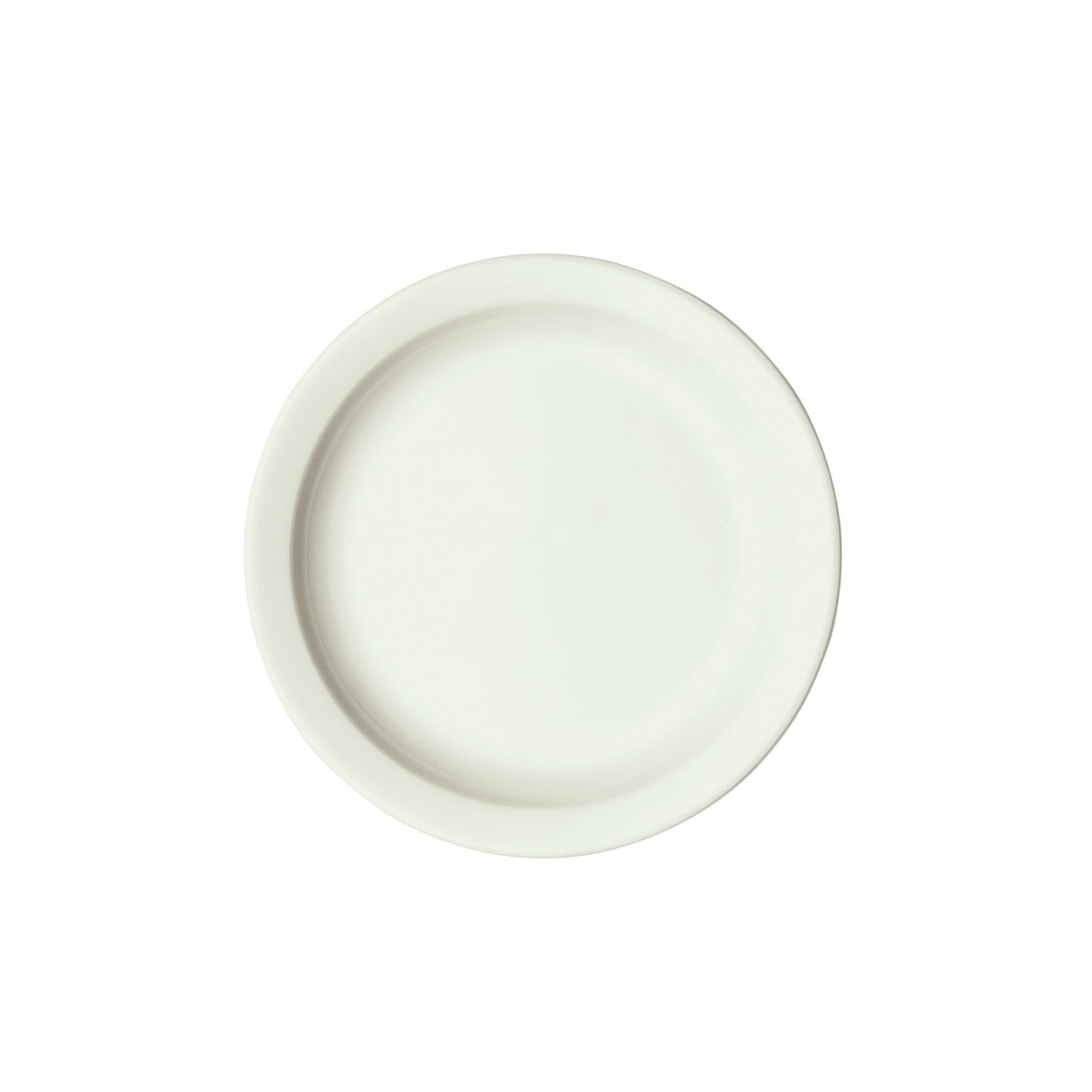 BPR-825NR-AW - Porcelain Narrow Rim Plate Porcelain - American White (36 Pieces/Case)