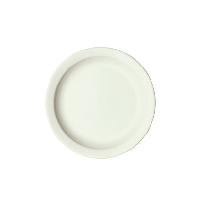 BPR-825NR-AW - Porcelain Narrow Rim Plate Porcelain - American White (36 Pieces/Case)
