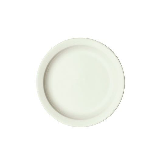 BPR-825NR-AW - Porcelain Narrow Rim Plate Porcelain - American White (36 Pieces/Case)