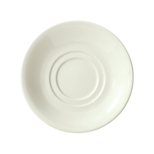 BSC-65RE-AW - Porcelain Rolled Edge Saucer, Porcelain - American White (36 Pieces/Case)